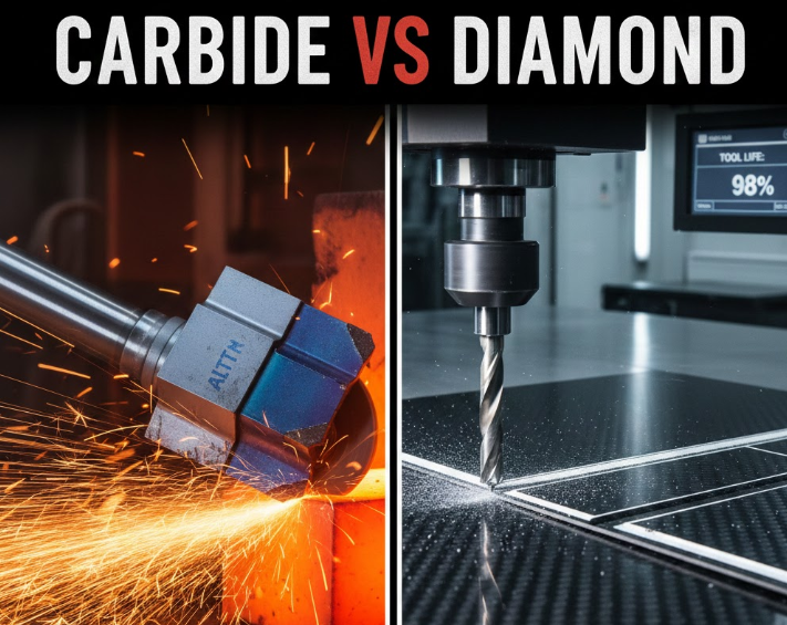 Carbide vs Diamond: Which Cutting Tool Delivers the Best ROI in 2026?